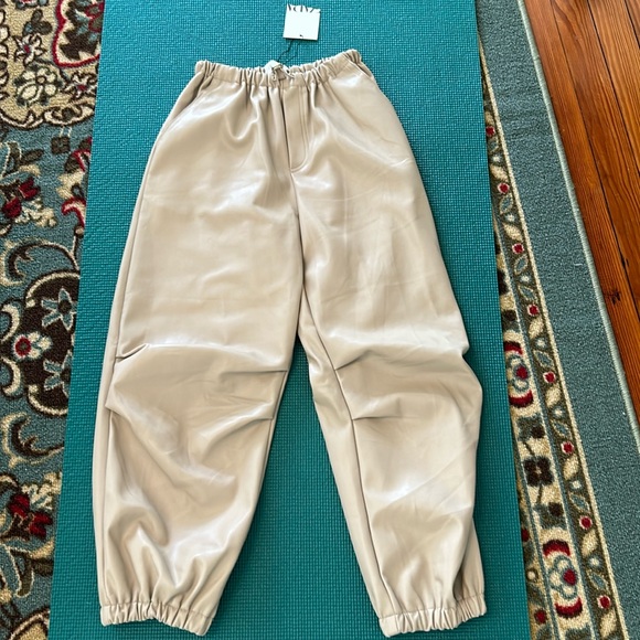 Pleather Zara drawstring pants - Picture 3 of 8